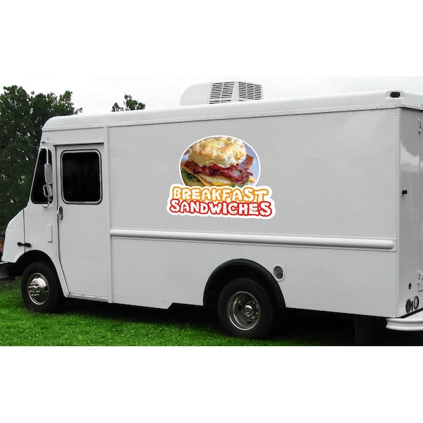 Signmission Safety Sign, 9 in Height, Vinyl, 6 in Length, Breakfast Sandwiches, D-DC-12-Breakfast Sandwiches D-DC-12-Breakfast Sandwiches - main